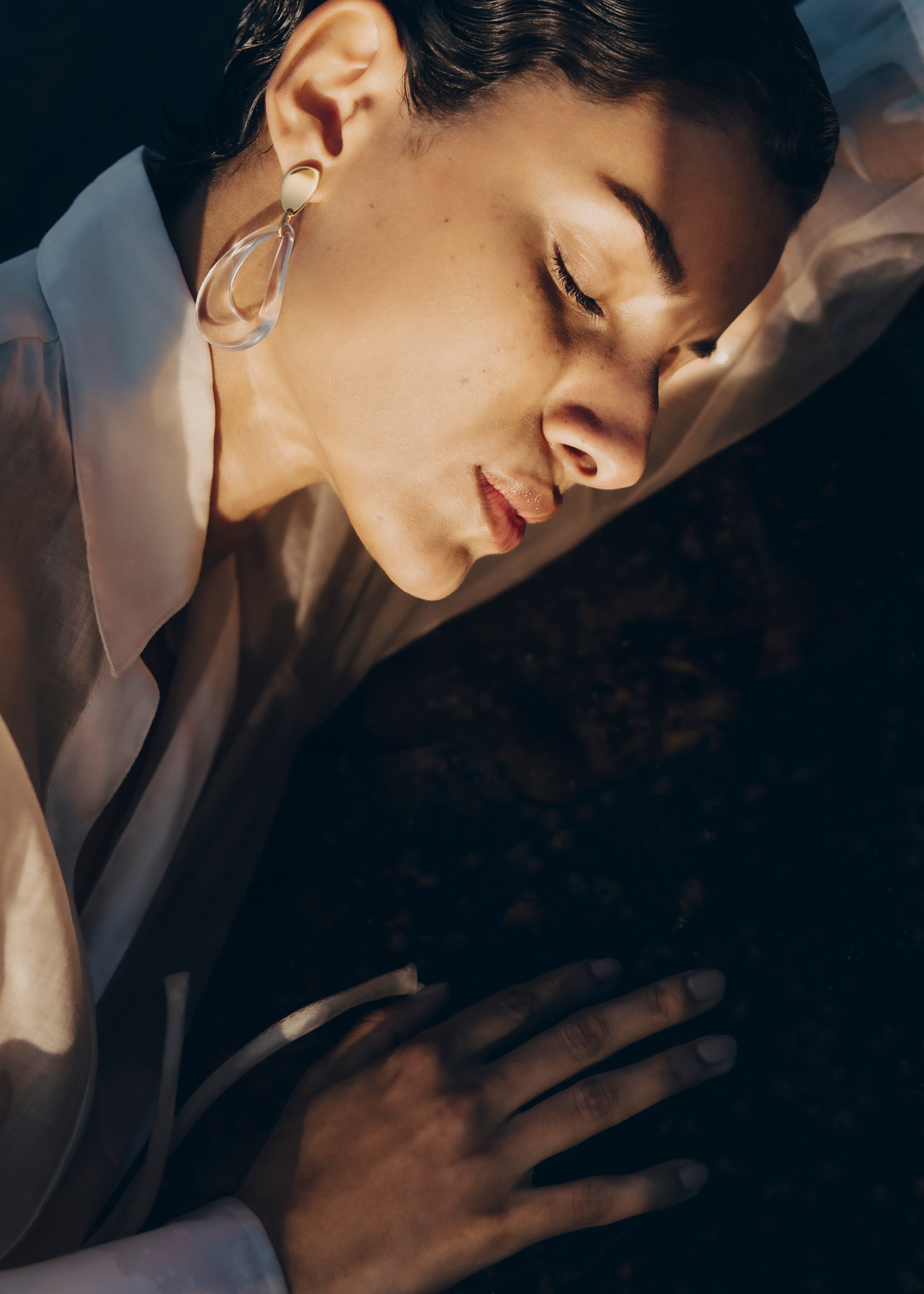 Drop Earrings Naé - Glass
